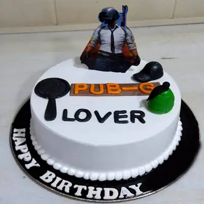 PubG Theme Cake (1Kg) - Cake Connection| Online Cake | Fruits | Flowers and  gifts delivery