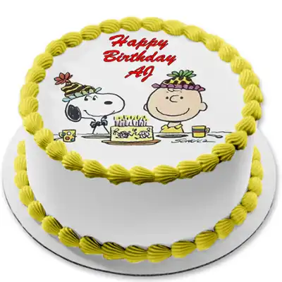 Snoopy Cake Photo