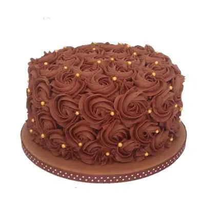 Appetizing Chocolate Rose Cake