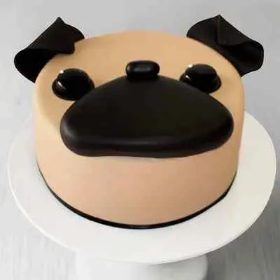 Dog Birthday Chocolate Cake