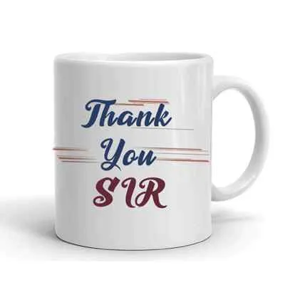 Thank You Sir Coffee Mug