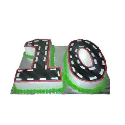 No 10 Birthday Cake