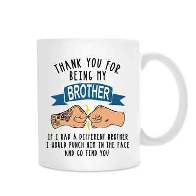 Thank You Brother Coffee Mug