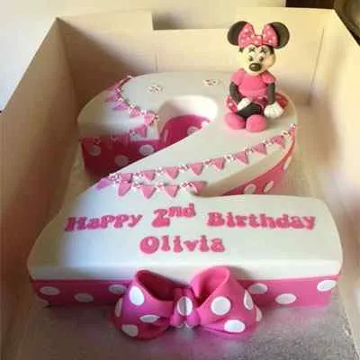 2nd Birthday Cake for Baby Girl