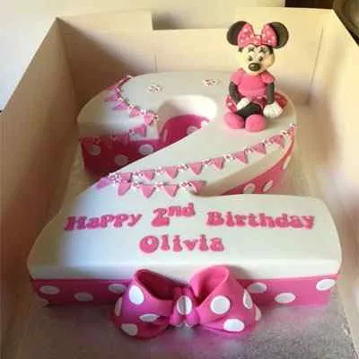 Dog Birthday Cake | Minnie Disney Inspired | Rockstar Puppy Boutique