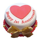 1st Anniversary Cakes